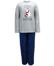 allbrand365 designer Matching Mens Fleece Navidad Pajama Set Holiday Lig... - £26.29 GBP