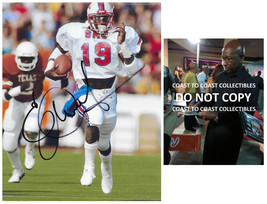 Eric Dickerson Signed 8x10 Photo COA Proof SMU Mustangs Football Autographed - £85.44 GBP