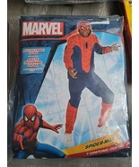 Marvel Spider-Man Costume Men&#39;s Size Xlarge 44-46 New  - £34.71 GBP