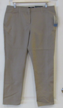 Apt. 9 Modern Fit Skinny Leg Dress Pants MOON ROCK (tan) Womens Sz 16NWT... - $20.47