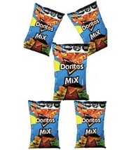 Sabritas doritos hot &amp; mix 70g Box with 5 bags papas snack authentic from Mexico - £16.02 GBP