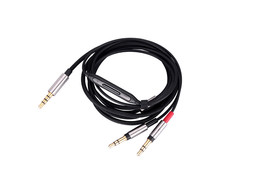 3.5mm Occ Audio Cable With Mic For Hifiman HE-R7DX HE-R9 Edition Xs Headphones - £24.91 GBP