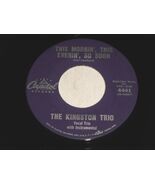 The Kingston Trio This Mornin&#39; This Evenin&#39; So Soon Everglades 45 Rpm Re... - $186.02 MXN