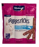 Purrsticks Chicken Recipe W Salmon Cat Treats-1pk Of 3pcs-Fresh,Meaty &amp; ... - $161.51 MXN