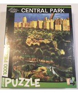 The Saturday Evening Post Jigsaw Puzzle Central Park NYC 1000 Piece Rainbow - $13.99