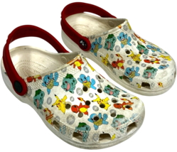 Little Kid Crocs Classic Pokemon Clogs Junior size 2 - $398.67 MXN