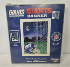 Vintage NFL New York Giants 28x42 Banner WinCraft Sports Official UNUSED NIOB - $19.95