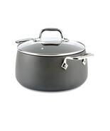 All-Clad HA1 Hard Anodized Nonstick Stockpot 4 Quart Induction Oven Broi... - $1,426.51 MXN