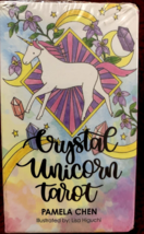 Crystal Unicorn Tarot Deck English Fortune Telling Divination Oracle Family Game - £23.61 GBP