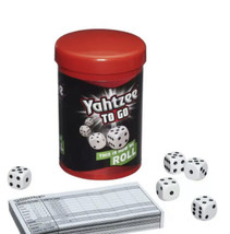 Yahtzee to Go Travel Game Hasbro NEW Sealed Fast Shipping This Is How We Roll - £7.48 GBP