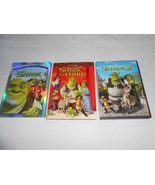 Lot 3 Shrek Dreamworks DVD&#39;s all Full Screen Shrek the third Shrek 2 Exc... - £5.50 GBP