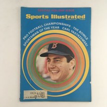 Sports Illustrated Magazine December 25 1967 Sportsman Carl Yastrzemski - £15.14 GBP