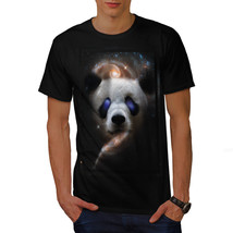 Panda Galaxy Face Animal Shirt Zoo Universe Men T-shirt - £10.38 GBP