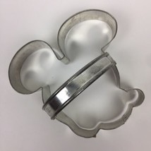 Vintage Disney Mickey Mouse Head Metal Cookie Cutter  Approx 4.25” Used - £6.11 GBP