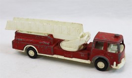 ORIGINAL Vintage 1970 Tootsie Fire Truck Die Cast 6.5&quot; - £7.81 GBP