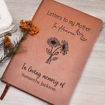 Personalizable Journal Letters to my mother in Heaven, Loss of loved ones keepsa - £38.54 GBP