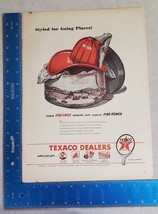 1940&#39;s Texaco Magazine Advertisement Texas Oil Company - £13.22 GBP