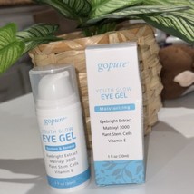 gopure Youth Glow Eye Gel MOISTURIZING FADES CROW FEET LINES PUFFINESS U... - £18.32 GBP