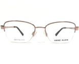 Anne Klein Petite Eyeglasses Frames AK5065 780 ROSE GOLD Pink Half Rim 4... - $46.39