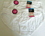 Two Bali Comfort Revolution Bikini&#39;s size 9 White Style DFZSBK3 - $14.80