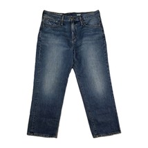 J. Crew Jeans Womens Size 30P Slouchy Boyfriend High Rise Blue Denim Pants - $44.54