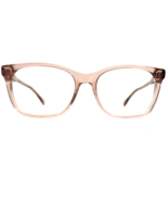 Lacoste Eyeglasses Frames L2870 662 Clear Pink Cat Eye Square Full Rim 54-17-140 - $65.23