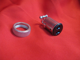 S-202-CCT CINCH 2 PIN female SOCKET S-302-CCT W lock RING CABLE CLAMP NOS - $369.26 MXN