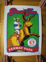 Pearl Jam Poster Fenway Signed Numbered AMES Bros. Boston Bucky - $364.71