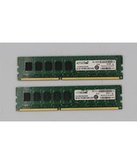 Crucial Ram 4 GB x2 - 240 PIN DIMM 512MX72 DDR3 - Non ECC - £7.45 GBP