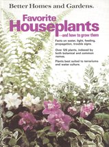 Better Homes and Gardens Favorite Houseplants and How to Grow Them Bette... - £2.96 GBP