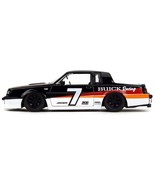 1987 Buick Grand National #7 &quot;Buick Racing&quot; Black and White with Stripes - €41,25 EUR