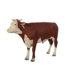 Hereford Steer Cow Life Size Statue - $2,338.83