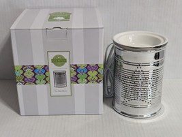 Scentsy Wax Warmer Tin Can Stars Country Style Read Description - £18.46 GBP
