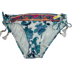 La Blanca Santorini Sun Side Tie Hipster Bottom New $64 Size 10 - $24.70