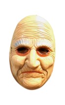 Halloween Granny Old Woman Dress Up Cosplay For Children Small Face Late... - £12.59 GBP