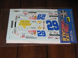 Slixx NASCAR 1694 29 Goodwrench AOL Kevin Harvick Chevy Waterslide Decals 1/24 - £10.38 GBP