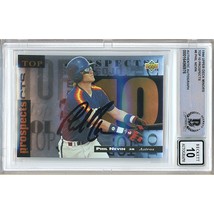 Phil Nevin Houston Astros Autograph 1994 Upper Deck Minors BGS Auto 10 Slab RC - £103.66 GBP