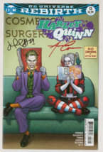 Amanda Conner Jimmy Palmiotti SIGNED Joker Harley Quinn #13 Frank Cho Cover VF+ - £28.01 GBP