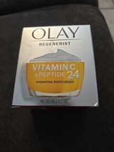 OLAY Regenerist Vitamin C + Peptide 24 Hydrating Moisturizer 1.7oz (O7) - £17.04 GBP