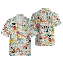 Glancing Mickey And Friends Happy Time Happy Easter Day HAWAIIAN Shirt - £8.27 GBP+