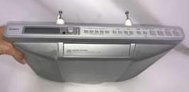 Sony ICF-CD553RM Under Cabinet Kitchen CD Player Radio Voice Memo TV Wea... - £41.03 GBP