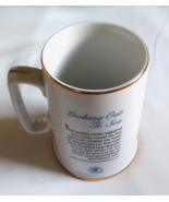 Vintage Norman Rockwell Museum Mug Tankard Looking Out to Sea  Gold Trim... - £7.72 GBP