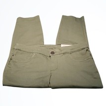 Christopher &amp; Banks Light Olive Green Relaxed Fit Ankle Pant Size 4 New ... - £21.97 GBP