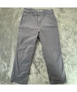 Duluth Trading Flex Fire Hose Pants Gray Canvas Mens 34 X 30 Relaxed Fit... - €55,98 EUR
