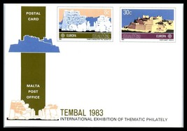 1983 MALTA Postal Card - TEMBAL International Exhibition Thematic Philately D24 - £2.31 GBP