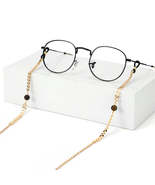 Tiger-Eye &amp; 18K Gold-Plated Glasses Chain - $13.99