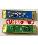 VINTAGE chinese Star Harmonica Kids Musical Instrument Toy Music-Circus ... - £11.67 GBP