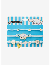 Sanrio Cinnamoroll Daisy Floral Triple (3) Bracelet Set - £18.66 GBP