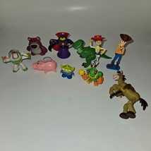 10 Toy Story Figure Lot Buzz Jessie Hamm Woody LGM Lotso Zurg Twitch Rex Bullsey - £23.61 GBP