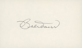 Bobby Doerr original signature cut - £78.63 GBP